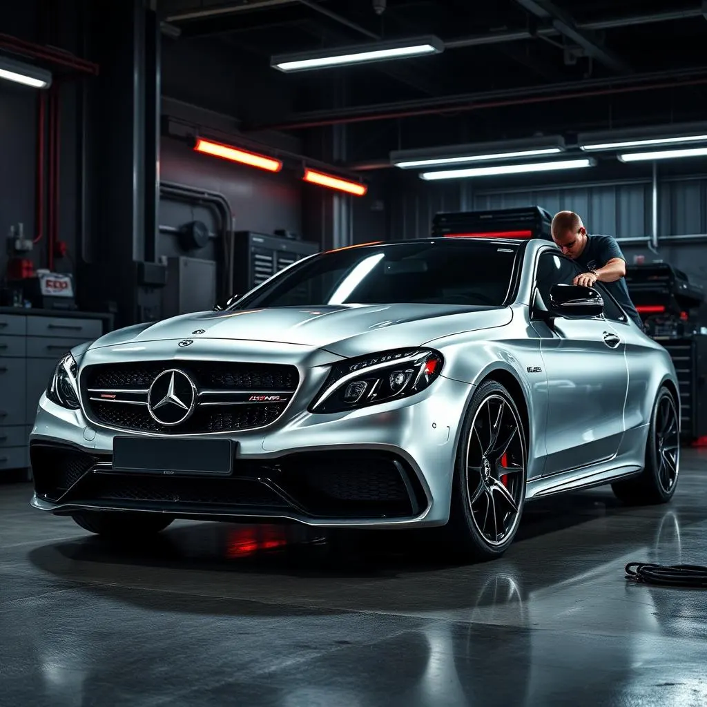 Mercedes-AMG C63 · Entretien haute performance
